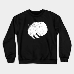 Goth Hermit Crab Crewneck Sweatshirt